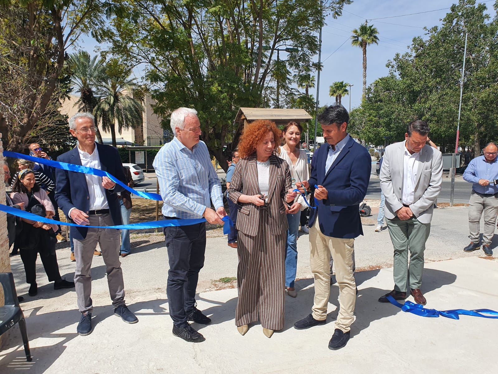 Empleo Escuela Taller José Obrero Clausura y visita a caseta del guardavías restaurada Foto1